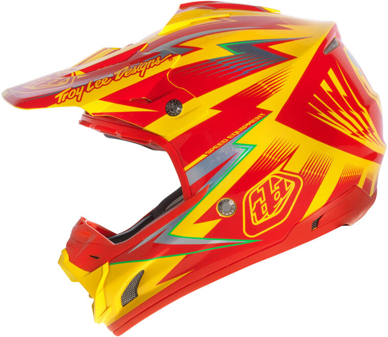 Troy Lee Designs SE3 Cyclops Casque de descente Jaune taille : L