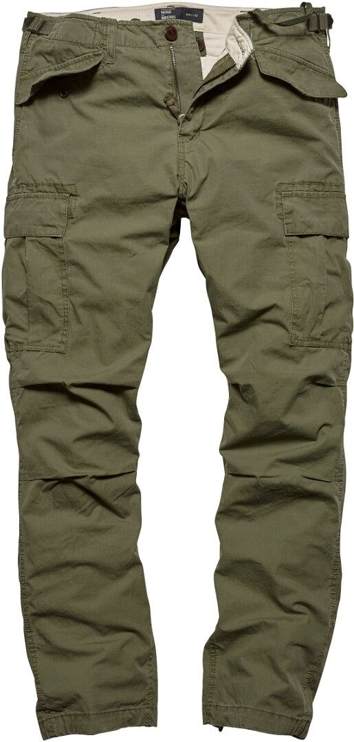 Vintage Industries Miller M65 Jeans/Pantalons Vert taille : 38 Vintage Industries Miller M65 Jeans/Pantalons Vert taille : 38