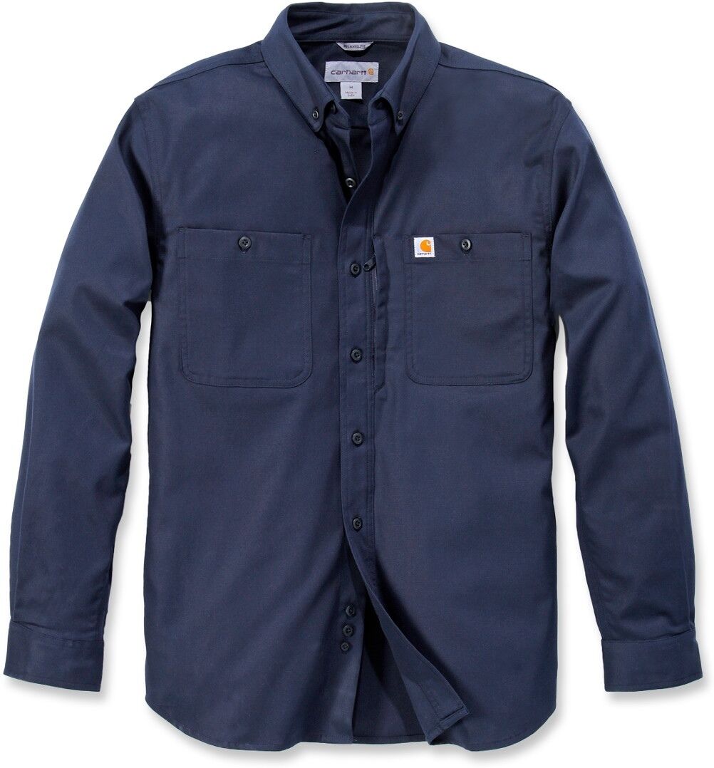 Carhartt Rugged Professional Work Long Sleeve Shirt Chemise à manches longues Bleu taille : S Carhartt Rugged Professional Work Long Sleeve Shirt Chemise à manches longues Bleu taille : S