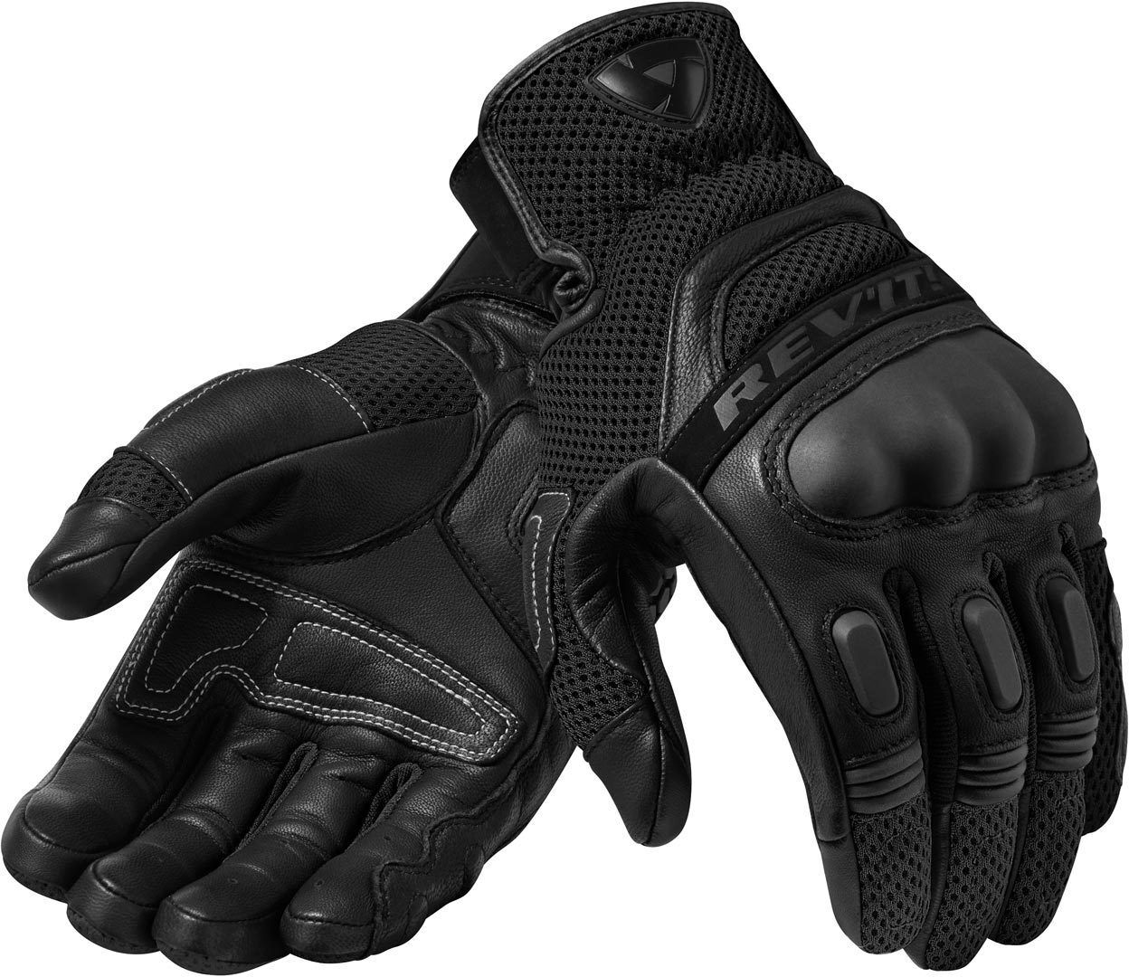 Revit Dirt 3 Gants de motocross Noir taille : L Revit Dirt 3 Gants de motocross Noir taille : L