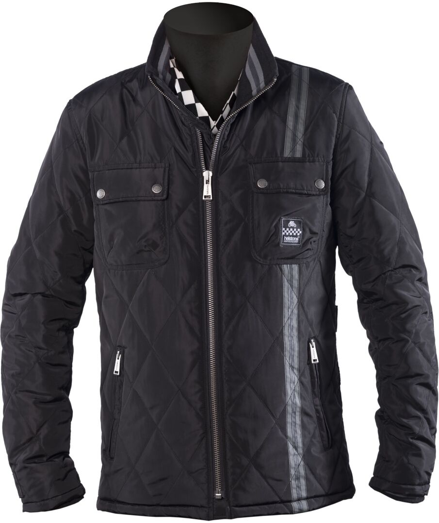 Helstons Kinley Veste textile moto Noir taille : 3XL Helstons Kinley Veste textile moto Noir taille : 3XL