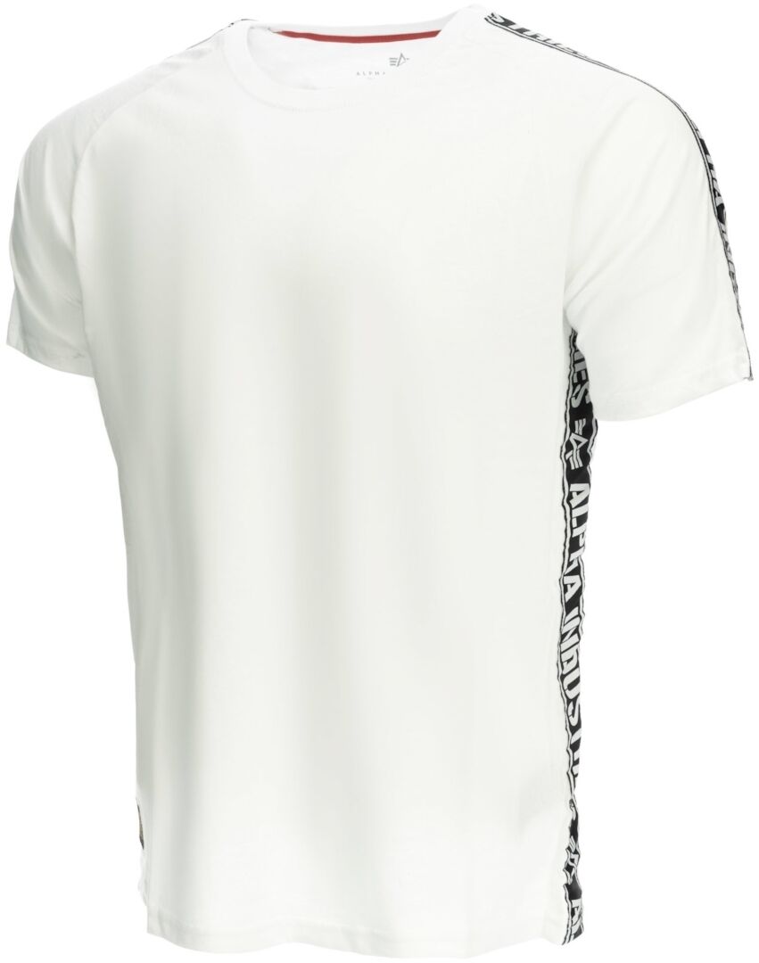 Alpha Industries Al Tape T-Shirt Blanc taille : L