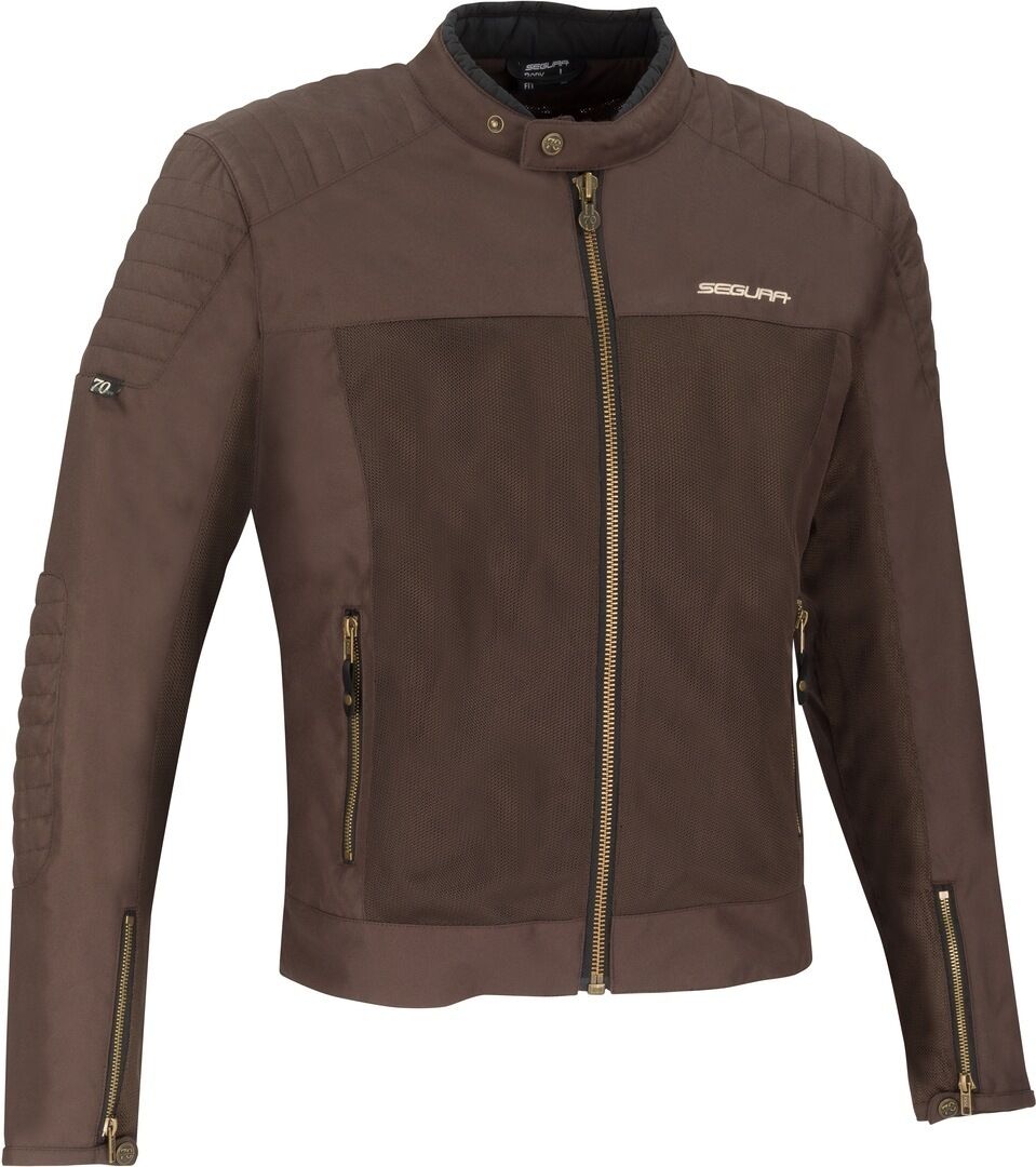 Segura Oskar Veste textile de moto Brun taille : S