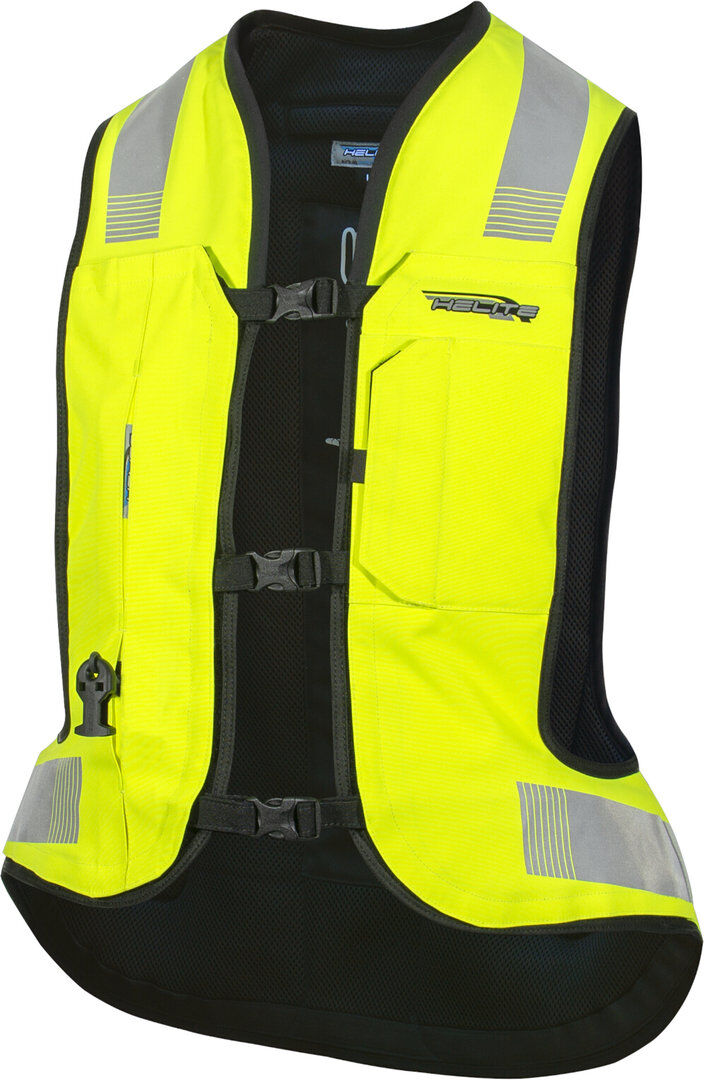 Helite Turtle 2.0 Hi-Vis Airbag Gilet Jaune taille : XS Helite Turtle 2.0 Hi-Vis Airbag Gilet Jaune taille : XS