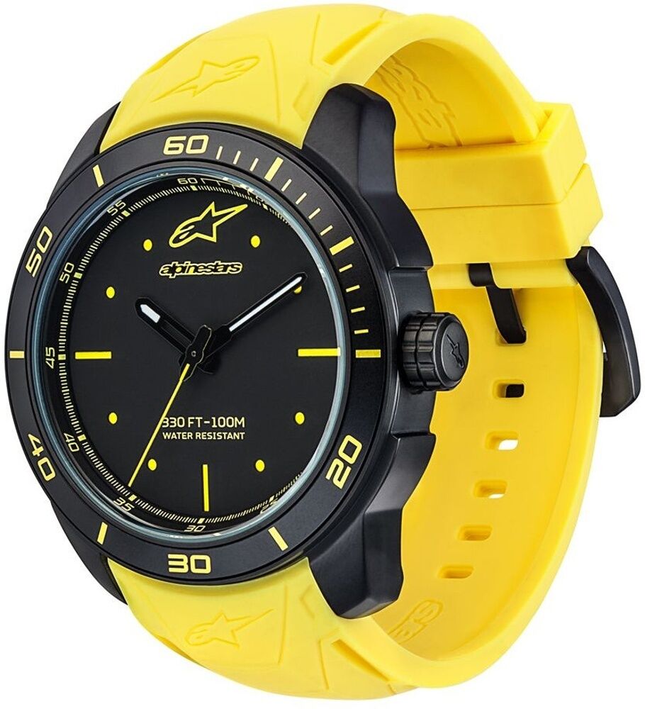 Alpinestars Tech Black Matte Montre Jaune taille : unique taille