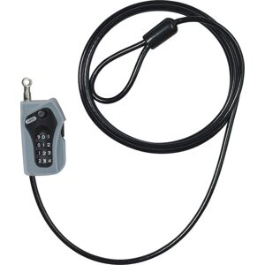 ABUS Combiloop 205 Câble en acier Noir taille : 200 cm - Publicité