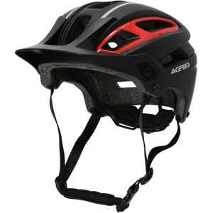 Acerbis Doublep Casque de VTT Noir Rouge taille : L