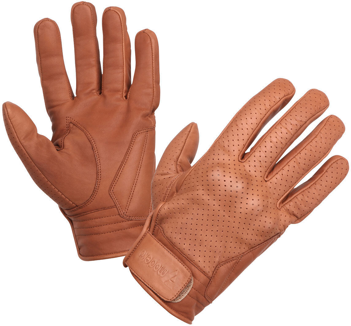 Modeka Hot Classic Gants de moto Brun taille : L Modeka Hot Classic Gants de moto Brun taille : L