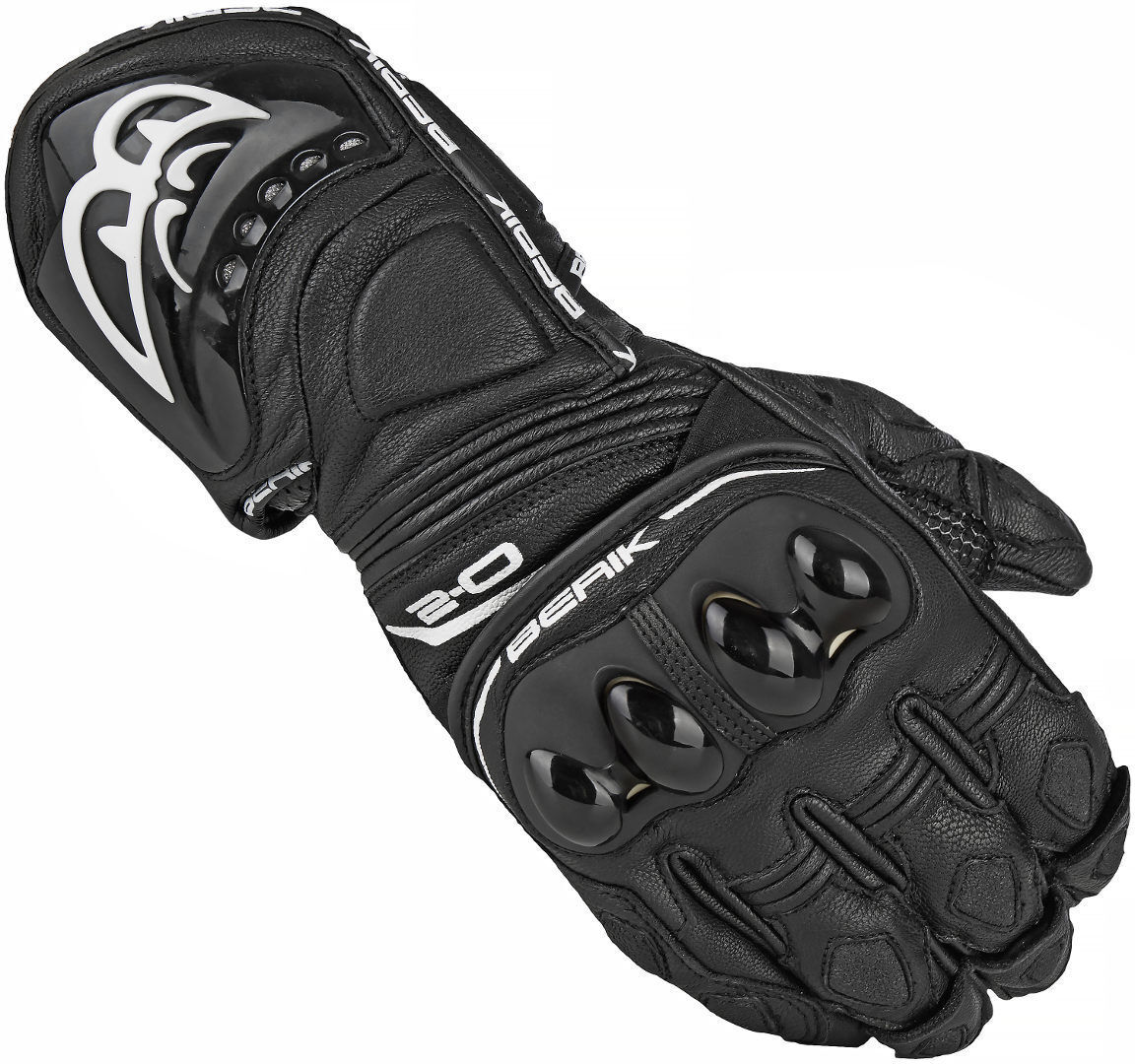 Berik Spa Gants de moto Noir taille : L Berik Spa Gants de moto Noir taille : L