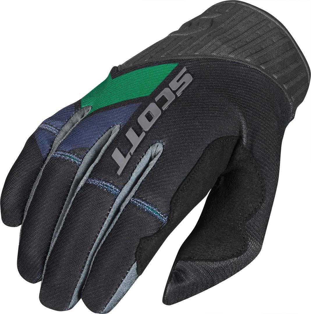 Scott 450 Podium Gants motocross 2017 Noir Vert taille : XL Scott 450 Podium Gants motocross 2017 Noir Vert taille : XL