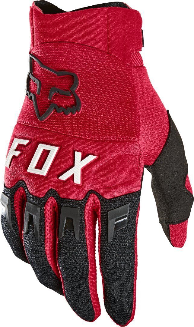 FOX Dirtpaw Gants de Motocross Noir Rouge taille : L FOX Dirtpaw Gants de Motocross Noir Rouge taille : L