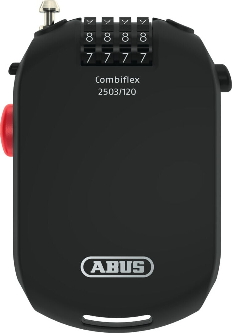 ABUS Combiflex Câble de poche Noir taille : 120 cm ABUS Combiflex Câble de poche Noir taille : 120 cm