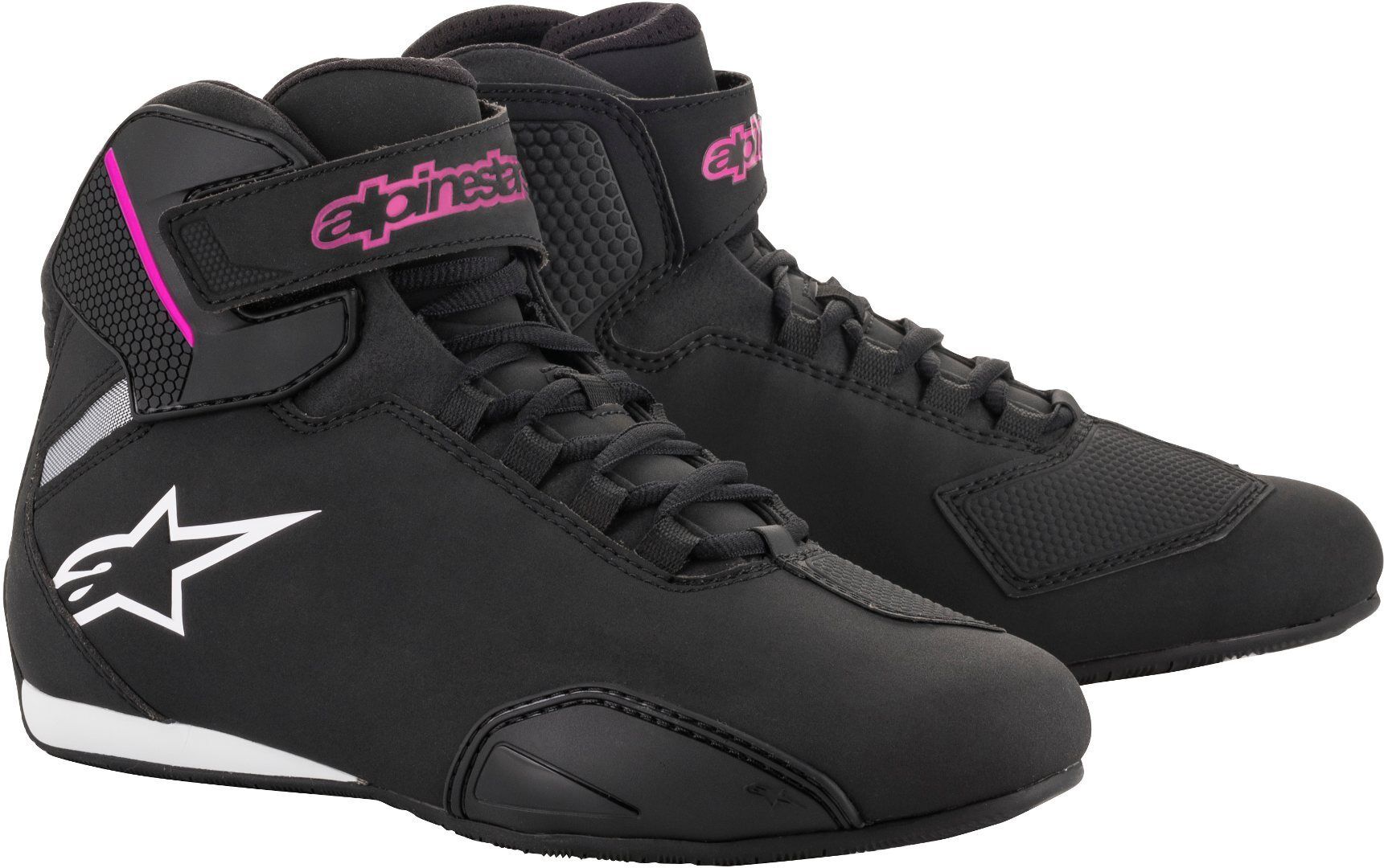 Alpinestars Stella Sektor Chaussures de moto de dames Noir Rose taille : 43 44 Alpinestars Stella Sektor Chaussures de moto de dames Noir Rose taille : 43 44