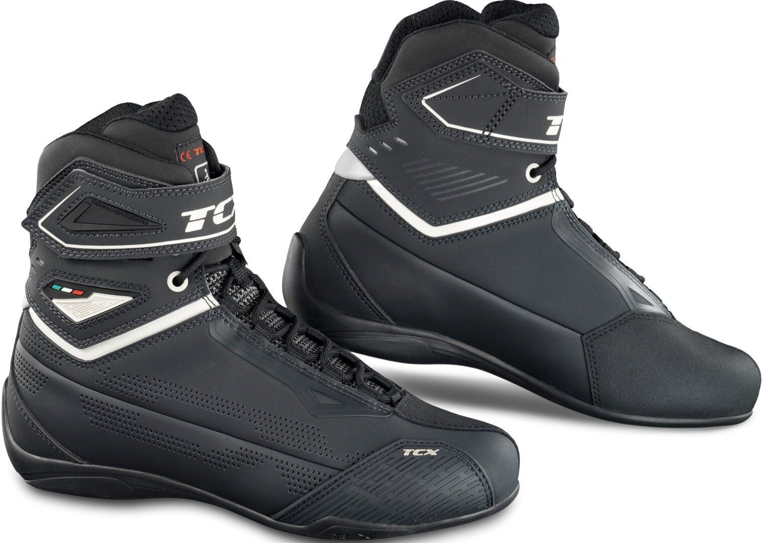 TCX Rush 2 Air Limited Edition perforated Ladies Motorcycle Shoes Noir Blanc taille : 35 TCX Rush 2 Air Limited Edition perforated Ladies Motorcycle Shoes Noir Blanc taille : 35