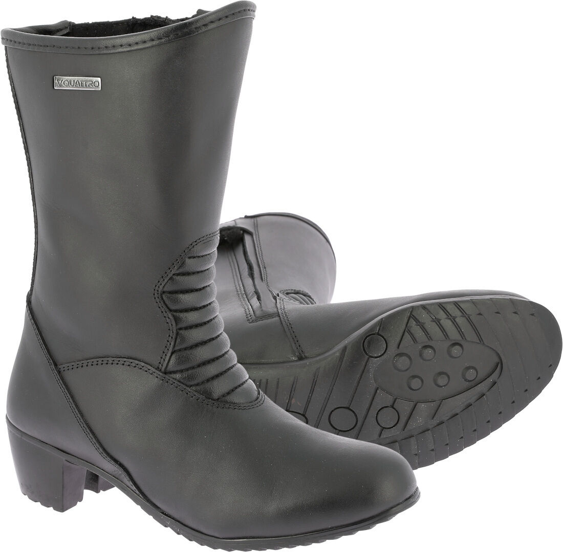 VQuattro GT Lady Bottes de moto de dames Noir taille : 36 VQuattro GT Lady Bottes de moto de dames Noir taille : 36
