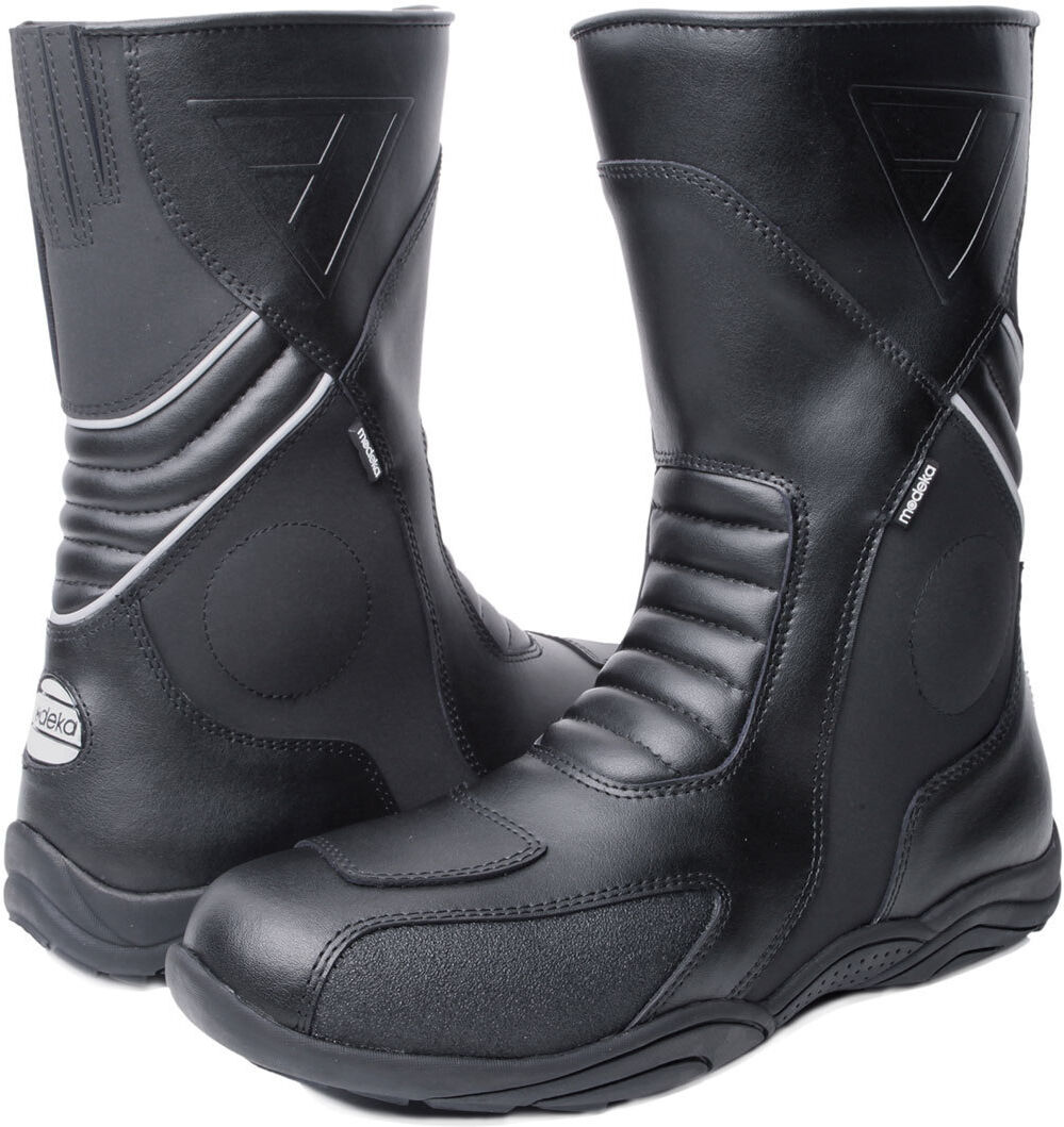 Modeka Assen Evo Bottes de moto Noir taille : 47 Modeka Assen Evo Bottes de moto Noir taille : 47