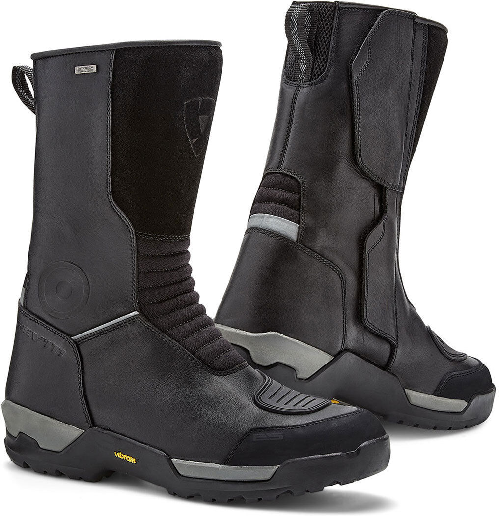 Revit Compass H2O Bottes de moto étanche Noir taille : 42 Revit Compass H2O Bottes de moto étanche Noir taille : 42