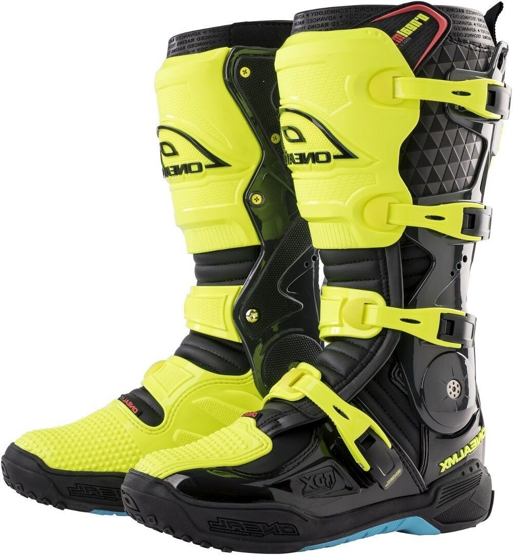 Oneal RDX Bottes de motocross Jaune taille : 43 Oneal RDX Bottes de motocross Jaune taille : 43