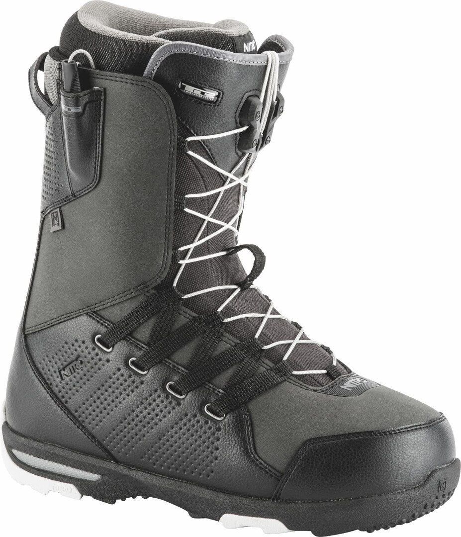 Nitro Thunder TLS Bottes de snowboard Noir taille : 25 26 Nitro Thunder TLS Bottes de snowboard Noir taille : 25 26
