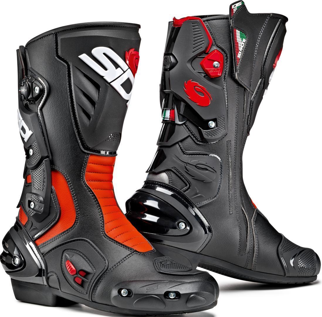 Sidi Vertigo 2 Motorcycle Boots Bottes de moto Noir Rouge taille : 43 Sidi Vertigo 2 Motorcycle Boots Bottes de moto Noir Rouge taille : 43