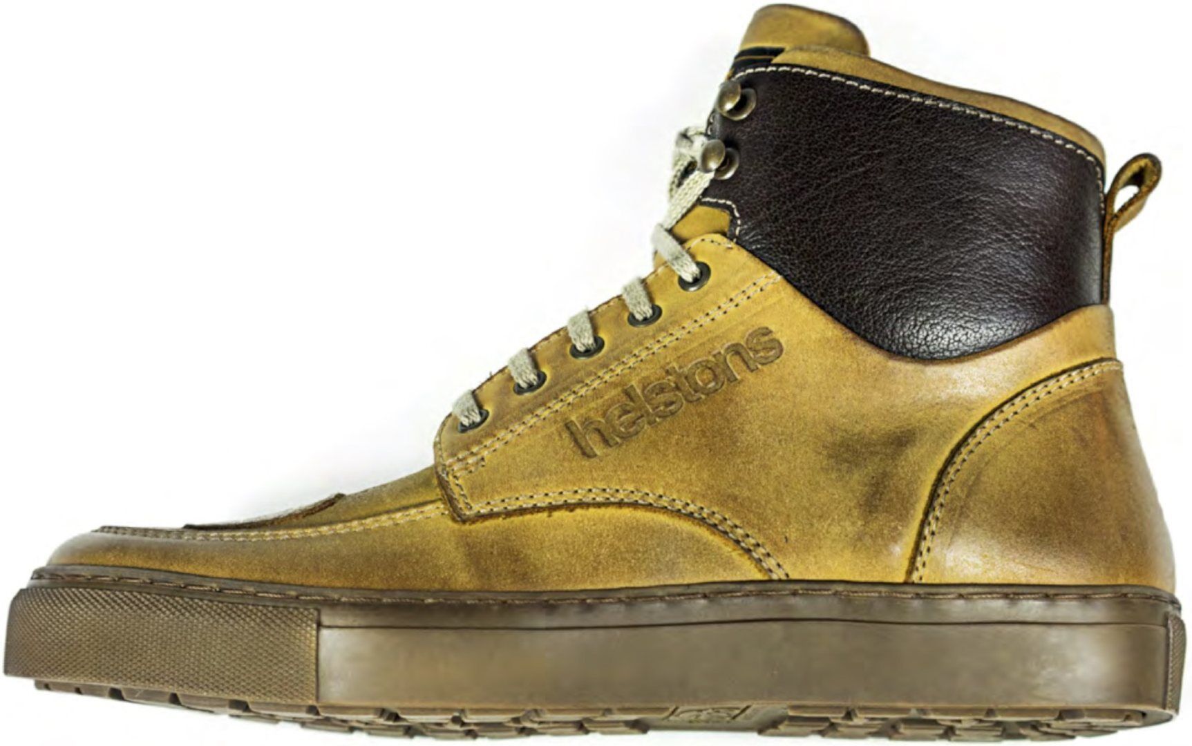 Helstons Utah Waxed Chaussures de moto Beige taille : 43 Helstons Utah Waxed Chaussures de moto Beige taille : 43