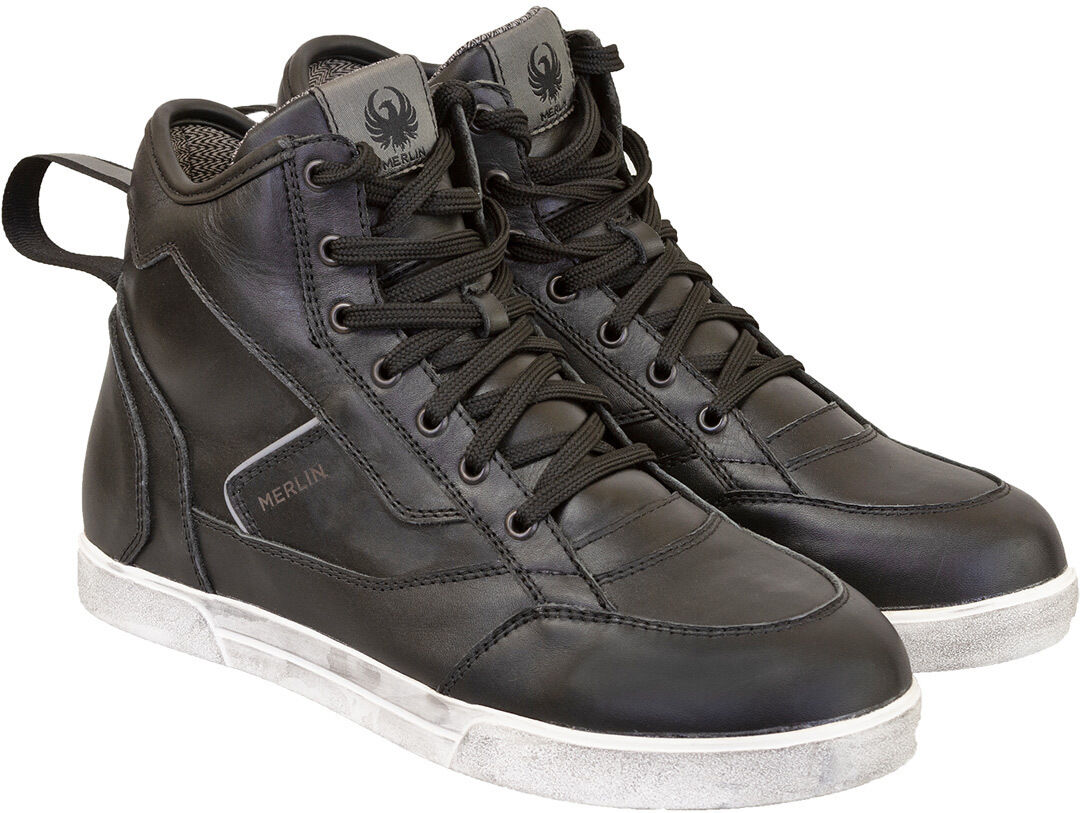 Merlin Pioneer Bottes de moto Noir taille : 45 Merlin Pioneer Bottes de moto Noir taille : 45