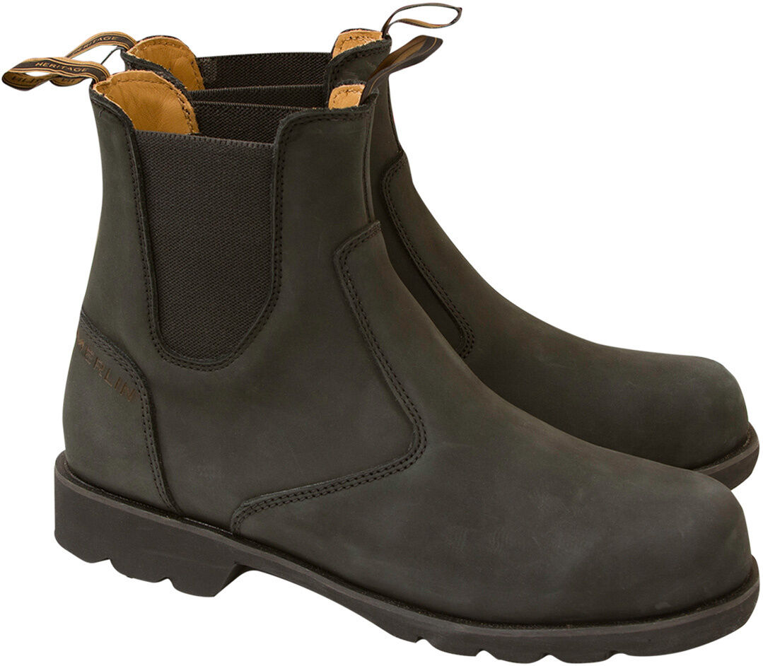 Merlin G24 Stockwell Bottes de moto Noir taille : 45 Merlin G24 Stockwell Bottes de moto Noir taille : 45