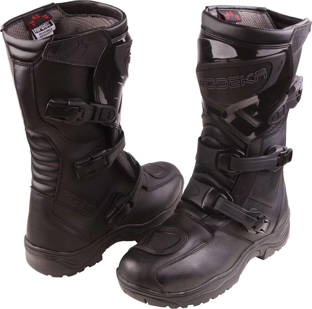 Modeka Ikarus Bottes de motocross Noir taille : 40 Modeka Ikarus Bottes de motocross Noir taille : 40