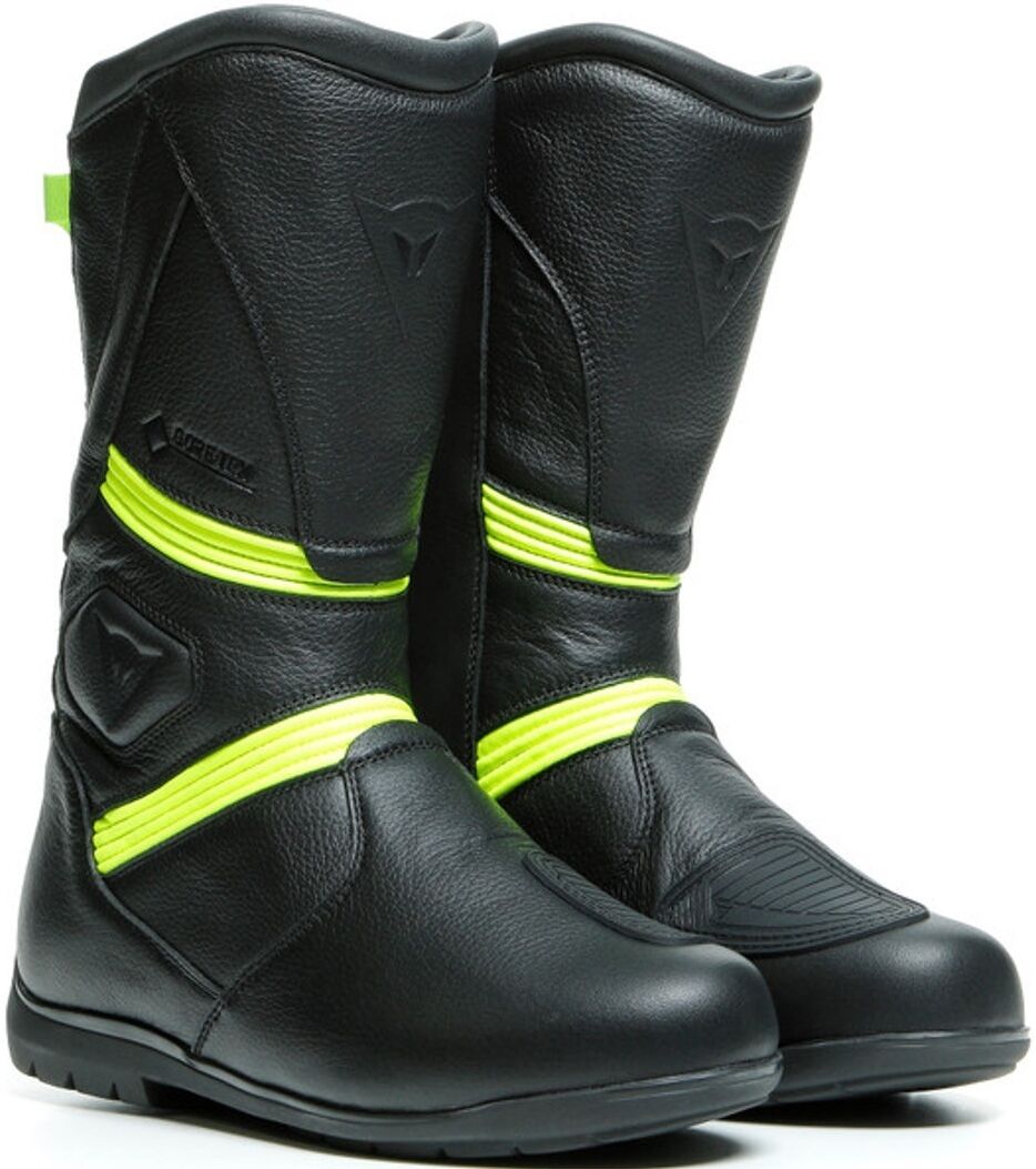 Dainese Fulcrum GT Gore-Tex Bottes de moto Noir Jaune taille : 48 Dainese Fulcrum GT Gore-Tex Bottes de moto Noir Jaune taille : 48