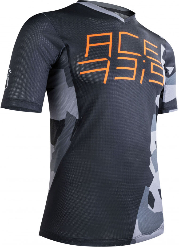 Acerbis Combat Maillot VTT Noir Gris taille : 3XL Acerbis Combat Maillot VTT Noir Gris taille : 3XL