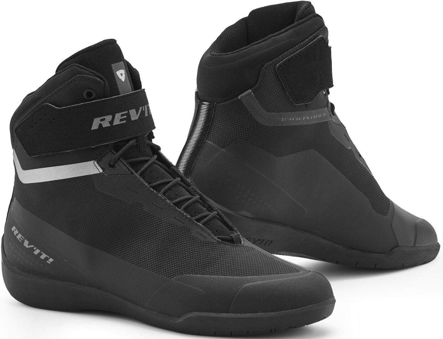 Revit Mission Chaussures de moto Noir taille : 44 Revit Mission Chaussures de moto Noir taille : 44
