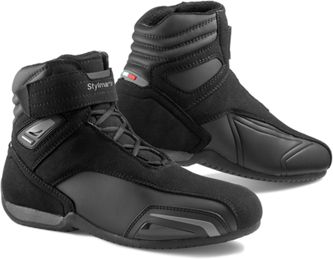 Stylmartin Vector Chaussures de moto Noir Gris taille : 45 Stylmartin Vector Chaussures de moto Noir Gris taille : 45