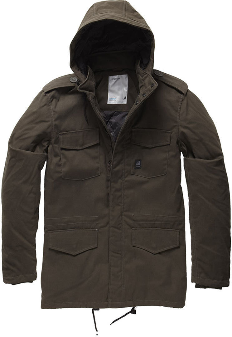 Vintage Industries Darren Parka Veste Vert taille : M Vintage Industries Darren Parka Veste Vert taille : M