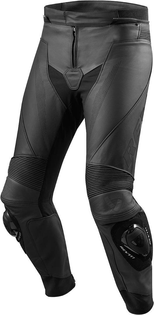 Revit Vertex GT Pantalon de moto en cuir Noir taille : 48 Revit Vertex GT Pantalon de moto en cuir Noir taille : 48