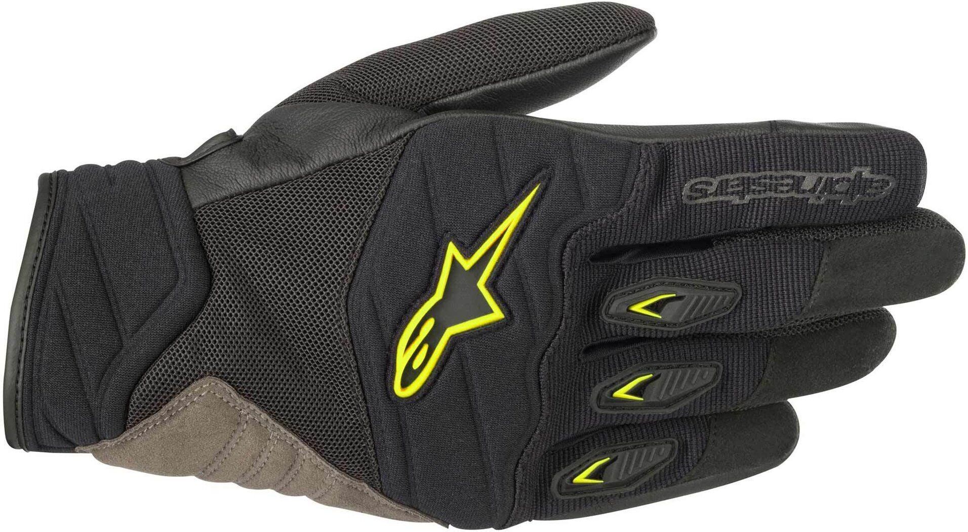 Alpinestars Shore Gants Noir Jaune taille : M Alpinestars Shore Gants Noir Jaune taille : M