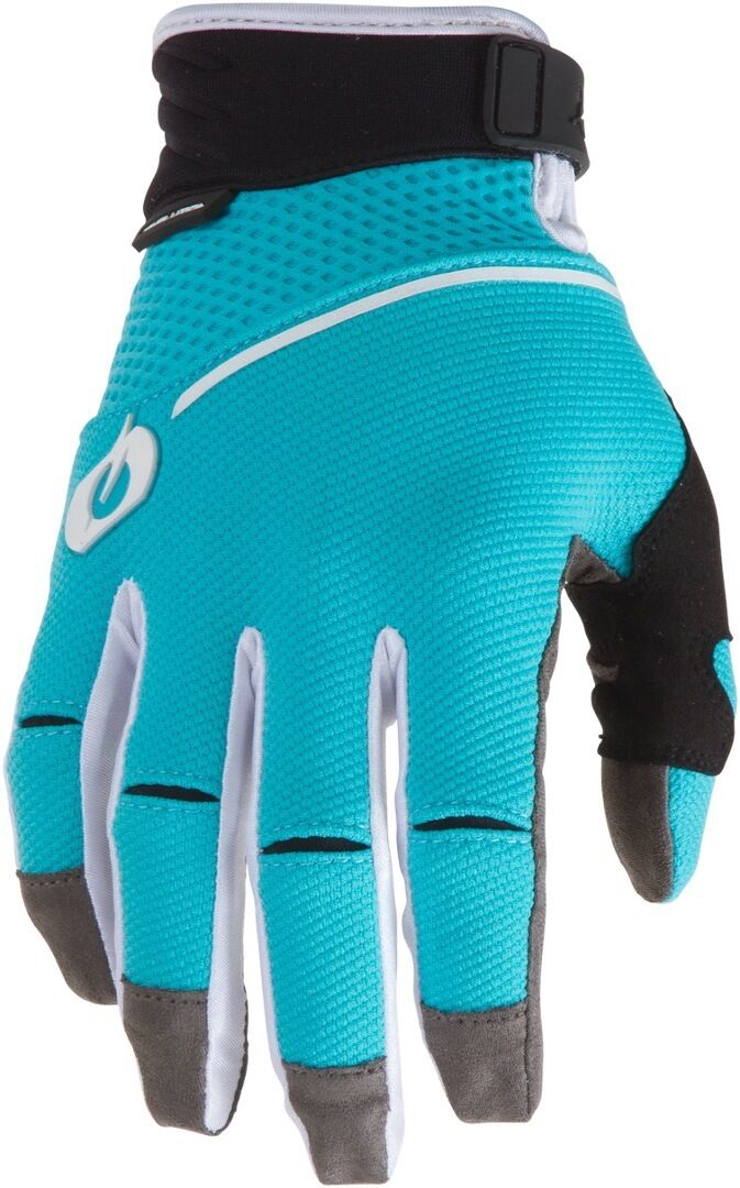 Oneal Revolution Gants Motocross Noir Turquoise taille : M Oneal Revolution Gants Motocross Noir Turquoise taille : M