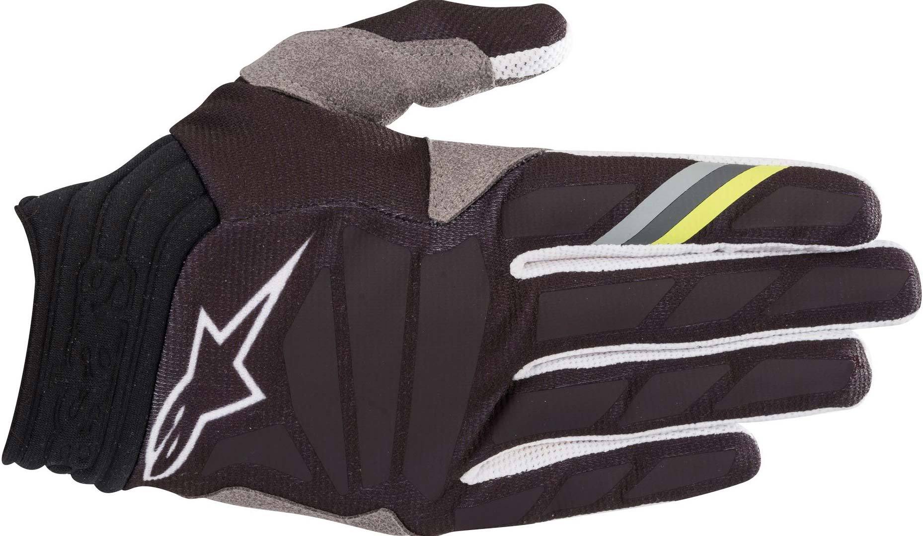 Alpinestars Aviator Gants de motocross Noir Gris taille : S