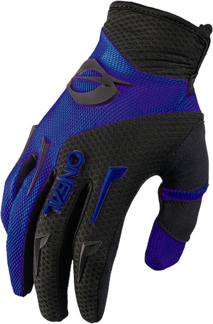 Oneal Element Gants de Motocross Noir Bleu taille : M L Oneal Element Gants de Motocross Noir Bleu taille : M L