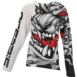 Acerbis MX J-Kid 2 Maillot de motocross pour enfants Gris Blanc taille : 2XL - Publicité