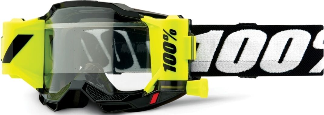 100% Accuri II Forecast Roll-Off Lunettes de motocross pour les jeunes Noir Blanc taille : unique taille 100% Accuri II Forecast Roll-Off Lunettes de motocross pour les jeunes Noir Blanc taille : unique taille