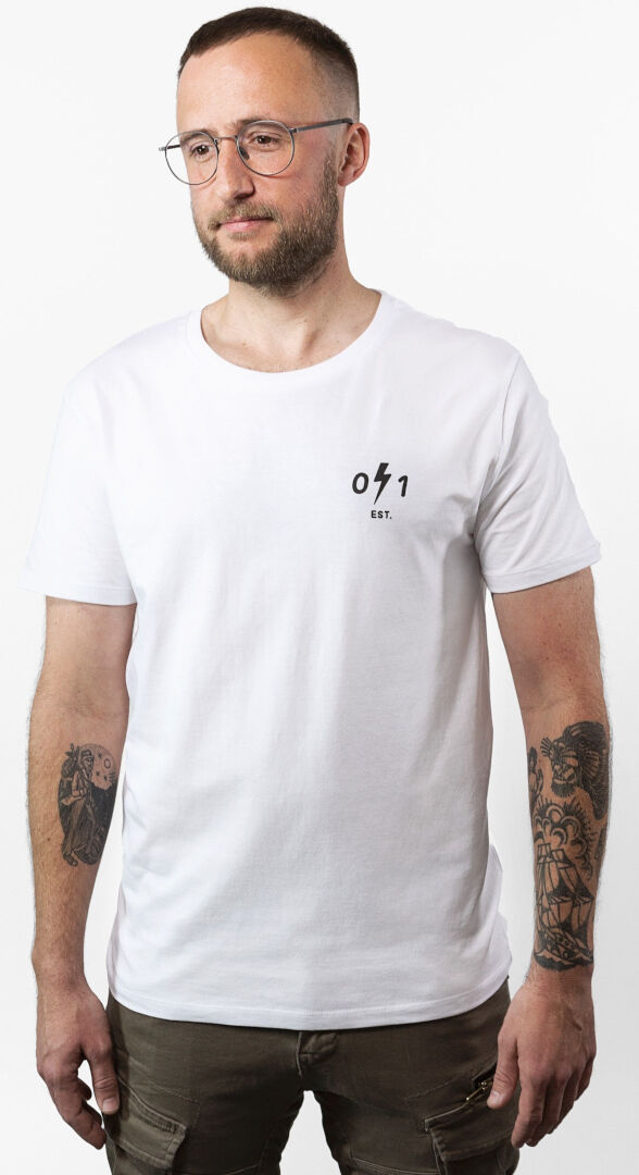 John Doe Flagstaff T-Shirt Blanc taille : 2XL