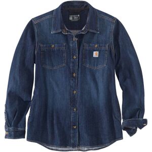 Carhartt Midweight Denim Chemise pour dames Bleu taille XL