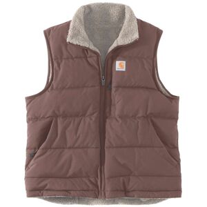 Carhartt Relaxed Midweight Utility Gilet pour dames Brun taille : XL