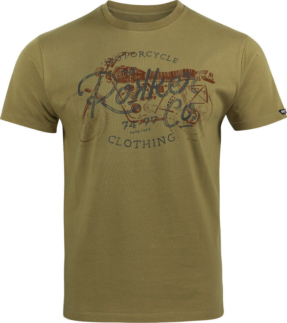 Rokker Heritage T-Shirt Brun taille : S