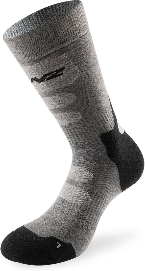 Lenz Trekking 8.0 Chaussettes Gris taille : 35 36 37 38