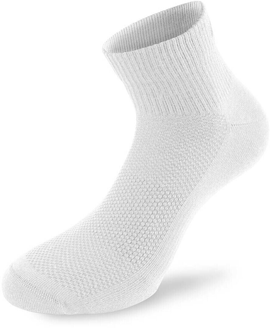 Lenz Performance Quarter Tech Chaussettes Blanc taille : 35 36 37 38