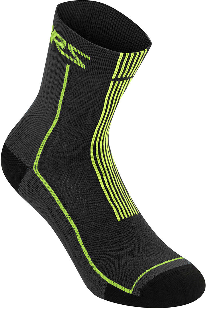 Alpinestars Summer 15 Chaussettes Noir Jaune taille : M