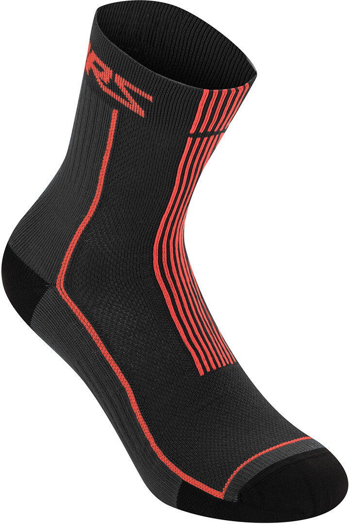 Alpinestars Summer 15 Chaussettes Noir Rouge taille : S