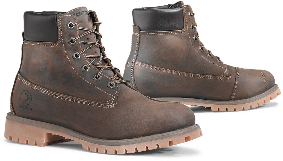 Forma Elite Chaussures de moto imperméables Brun taille : 36 Forma Elite Chaussures de moto imperméables Brun taille : 36