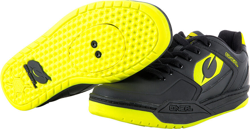 Oneal Pinned Chaussures SPD Noir Jaune taille : 46 Oneal Pinned Chaussures SPD Noir Jaune taille : 46
